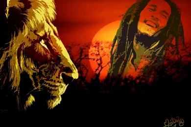 Wallpapers Marley Lion Rasta Bob Hd 1280x1024