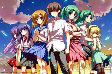 Higurashi, Wallpaper, Animated, Old, Category, Anime (