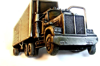 Vintage 1979 18 Wheeler Truck By Indiana Metal Craft