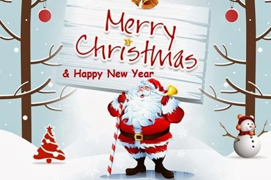 Merry Christmas And Happy New Year 2016