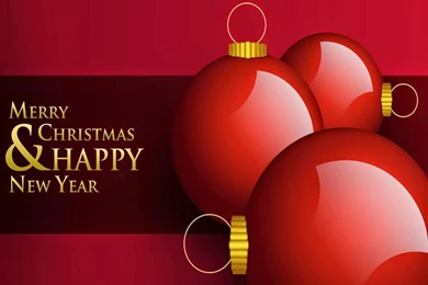 Merry Christmas & Happy New Year 2016 HD Wallpapers Free