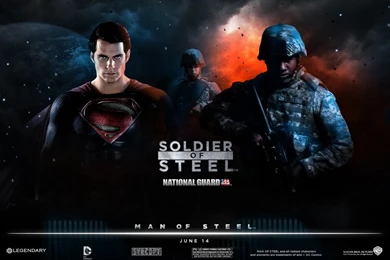MAN OF STEEL National Guard Spot