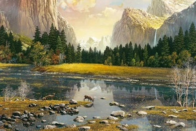 Awesome Yosemite Valley Deer Wallpapers