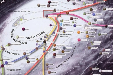 Star Wars Galaxy Map iPhone 5 Wallpapers