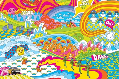 Colorful Hippies Trippy Wallpapers Hd