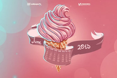 Desktop Wallpapers Calendars: June 2013 – Smashing Magazine