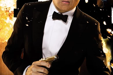 Johnny English Reborn" Rowan Atkinson, Mr. Bean, Tributes James Bond