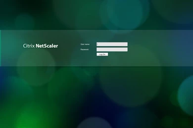 Green Bubble Theme For Citrix NetScaler