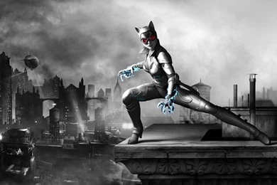 Batman Arkham Game Catwoman Desktop Wallpapers