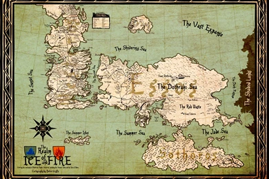 A Map Of A Song Of Ice And Fire Version 3 By Scrollsofaryavart On ...