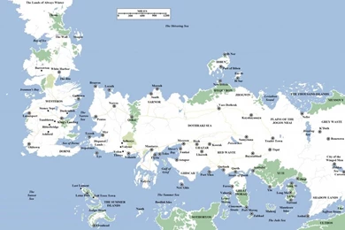 Map Of Westeros