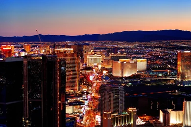 Wallpapers Lasvegas Las Vegas Skyline Computer Hd 1600x900 ...