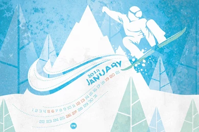January 2013 Calender Wallpapers