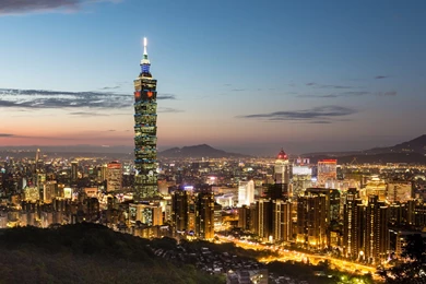 Tapei Skyline Wallpapers