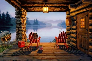 Wooden House HD Wallpapers