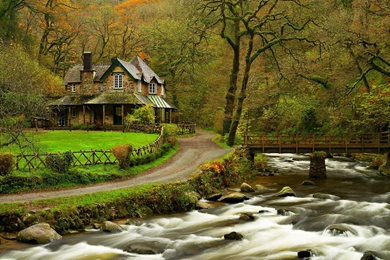 Lake House Wallpaper HD Landscape Latest 2016