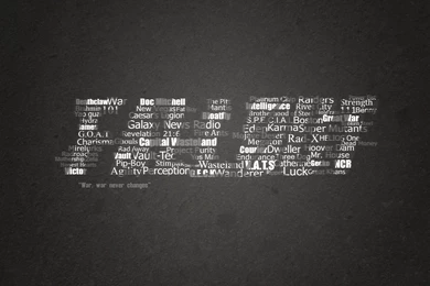 Fallout Typographic Wallpapers By Leepiin On DeviantArt