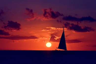 Beautiful Ocean Sunset Wallpapers For PC