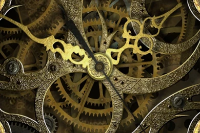 Clock Mechanism Steampunk Lockscreen Iphone 6 Plus Hd Wallpapers ...