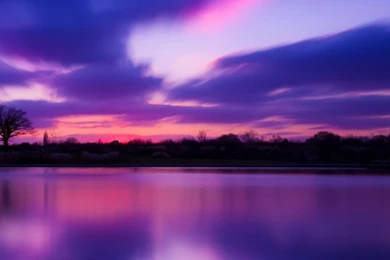 Purple Sunset iPhone 5 Wallpapers (640x1136)