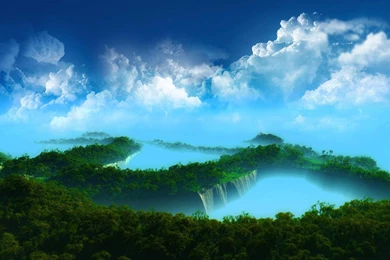 Beautiful Waterfall Computer Desktop Wallpapers 1920X1200 Hd ...