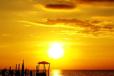 Seaside Sunset iPhone 6 Wallpapers