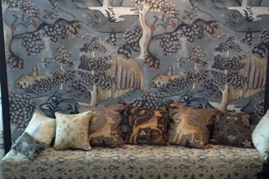 Melissa White's Wallpapers For Zoffany: Arden. Maastricht Showroom ...