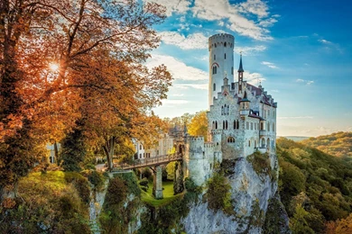 Download Wallpapers Castle Lichtenstein, Germany (1920 X 1080 HDTV ...