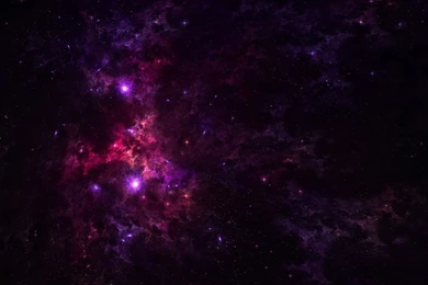 44788 Red Nebula Near The Purple Lights 1920x1080 Space Wallpapers ...