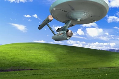 Star Trek Bliss Windows Xp Uss Enterprise 1280x1024 Wallpapers High ...