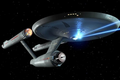 Roddenberry Productions Debuting 'Trek 3 D' Enterprise Prints + ...