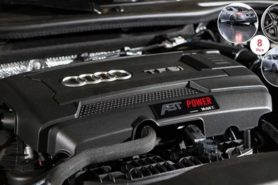 2015 ABT Audi TT Gunmetal Engine