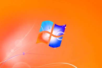 Orange Windows Logo Wallpapers   HD Wallpapers