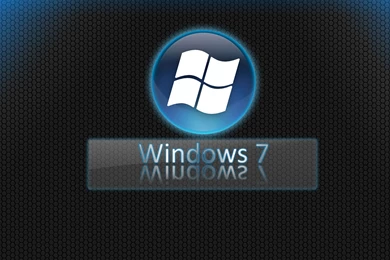 Glowing Windows 7 Logo Wallpapers