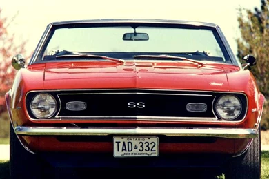 Chevrolet Wallpapers » Chevrolet Camaro SS Convertible 1968 Wallpapers