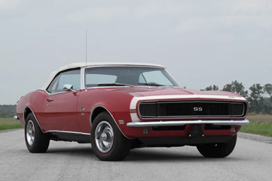 Chevrolet Wallpapers » Chevrolet Camaro SS 396 Convertible 1968 ...