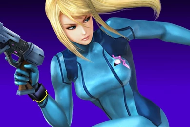 Smash 4 Wallpapers (Phone)   Zero Suit Samus By TheWolfGalaxy On ...