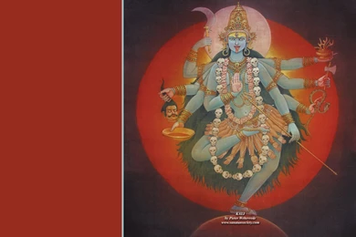 Free Desktop Wallpapers Kali 1152 X 864 Pixels : Kali Dancing