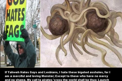 The FSM VS. The Westboro Baptist Church By ComradeSch On DeviantArt