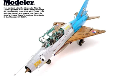 Desktop Wallpaper: Ricardo Dacoba's Trumpeter 1/32 Scale MiG 21UM ...
