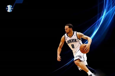 Utah Jazz WILLIAMS Dribble Pose Wallpapers   Utah Jazz Wallpapers