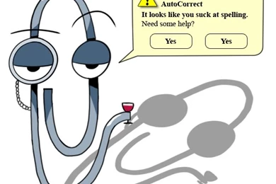 DeviantArt: More Like Clippy Is An Asshole: AutoCorrect By TitanAura