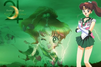 Pretty Guardian Sailor Jupiter   Sailor Jupiter Wallpapers ...