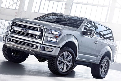 2017 Ford Bronco SVT Concept Exterior Front View