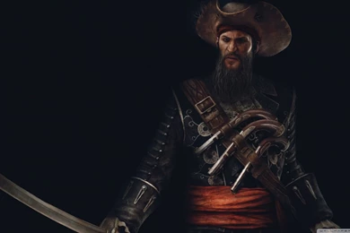 Blackbeard Assassins Creed IV Black Flag HD Desktop Wallpapers ...