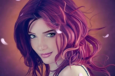 Wallpaper: Perfection, Beauty, Smile, Red Hair, Hair, Girl, Nice ...