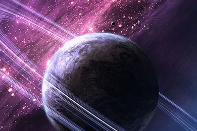 Beautiful Purple Galaxy Samsung Galaxy S6 Wallpapers