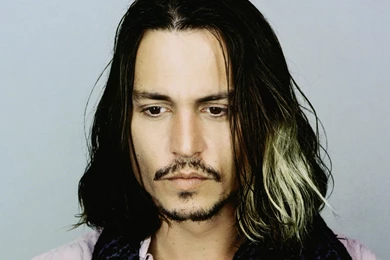 Johnny Depp, Celebrities, Man, Mature, Black Eyes, Long Hair ...