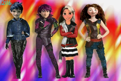 Request] Disney/Dreamworks As Descendants By Opal2116 On DeviantArt
