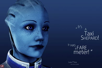 Liara Tsoni Asari Mass Effect 2 Quote Mass Effect Mass Effect 3 HD ...
